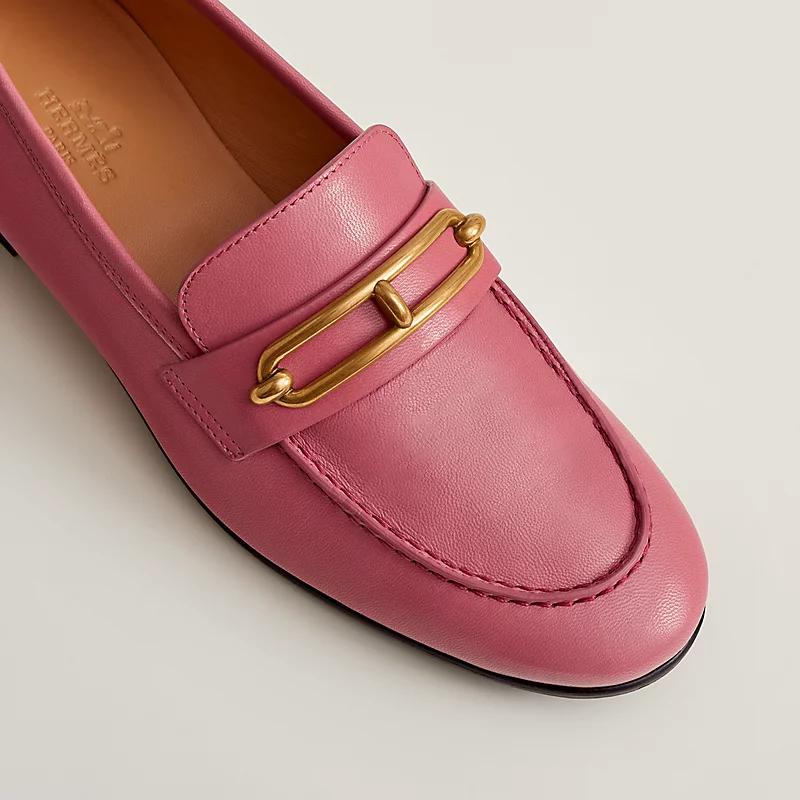 Giày Hermes Colette Loafer Nữ Hồng